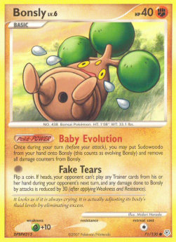 Bonsly Lv.6⁣ - Diamond & Pearl⁣ (Common)⁣ [71]