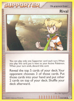 Rival⁣ - Diamond & Pearl⁣ (Uncommon)⁣ [113]