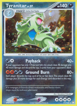 Tyranitar Lv.57⁣ - Mysterious Treasures⁣ (Holo Rare)⁣ [17]