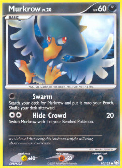 Murkrow Lv.20⁣ - Mysterious Treasures⁣ (Common)⁣ [90]