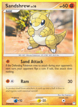 Sandshrew Lv.16⁣ - Mysterious Treasures⁣ (Common)⁣ [96]