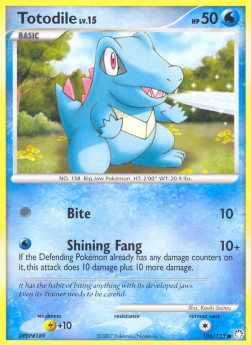 Totodile Lv.15⁣ - Mysterious Treasures⁣ (Common)⁣ [106]
