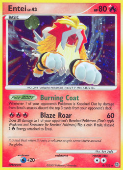 Entei Lv.43⁣ - Secret Wonders⁣ (Holo Rare)⁣ [4]