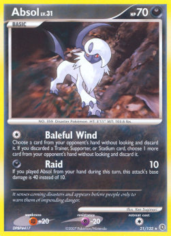Absol Lv.31⁣ - Secret Wonders⁣ (Rare)⁣ [21]