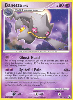 Banette Lv.42⁣ - Secret Wonders⁣ (Rare)⁣ [23]