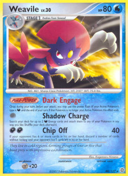 Weavile Lv.30⁣ - Secret Wonders⁣ (Rare)⁣ [40]