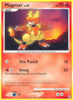 Magmar Lv.27⁣ - Secret Wonders⁣ (Common)⁣ [93]