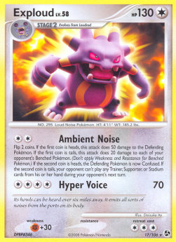 Exploud Lv.58⁣ - Great Encounters⁣ (Rare)⁣ [17]