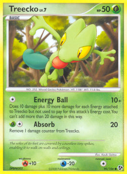 Treecko Lv.7⁣ - Great Encounters⁣ (Common)⁣ [90]