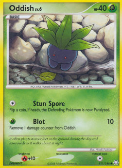 Oddish Lv.6⁣ - Legends Awakened⁣ (Common)⁣ [111]