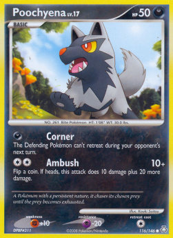 Poochyena Lv.17⁣ - Legends Awakened⁣ (Common)⁣ [116]