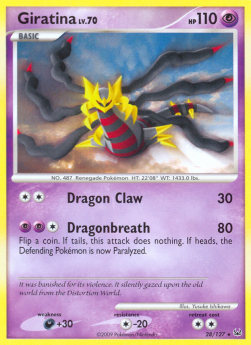 Giratina Lv.70⁣ - Platinum⁣ (Rare)⁣ [28]