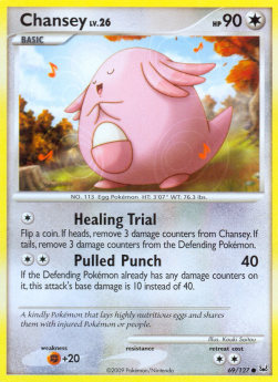 Chansey Lv.26⁣ - Platinum⁣ (Common)⁣ [69]