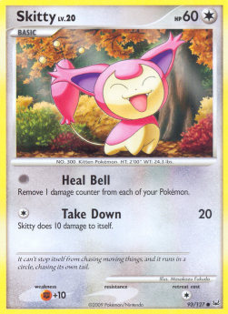 Skitty Lv.20⁣ - Platinum⁣ (Common)⁣ [93]
