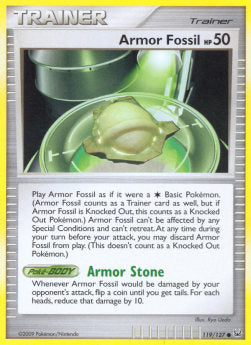 Armor Fossil⁣ - Platinum⁣ (Common)⁣ [119]