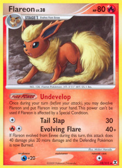 Flareon Lv.38⁣ - Rising Rivals⁣ (Rare)⁣ [19]