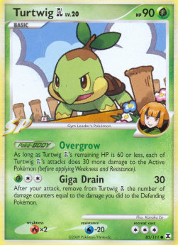 Turtwig [GL] Lv.20⁣ - Rising Rivals⁣ (Common)⁣ [85]