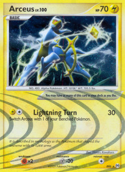 Arceus Lv.100⁣ - Arceus⁣ (Holo Rare)⁣ [AR6]