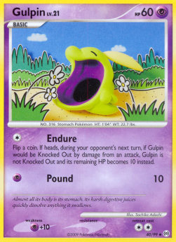 Gulpin Lv.21⁣ - Arceus⁣ (Uncommon)⁣ [40]
