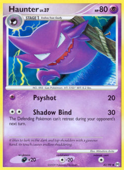 Haunter Lv.37⁣ - Arceus⁣ (Uncommon)⁣ [42]