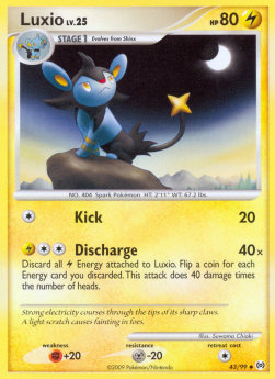 Luxio Lv.25⁣ - Arceus⁣ (Uncommon)⁣ [43]