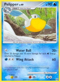 Pelipper Lv.49⁣ - Arceus⁣ (Uncommon)⁣ [45]