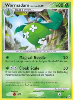 Wormadam Plant Cloak Lv.46⁣ - Arceus⁣ (Uncommon)⁣ [49]