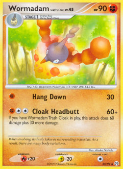 Wormadam Sandy Cloak Lv.45⁣ - Arceus⁣ (Uncommon)⁣ [50]