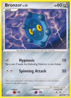 Bronzor Lv.15⁣ - Arceus⁣ (Common)⁣ [54]