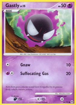 Gastly Lv.15⁣ - Arceus⁣ (Common)⁣ [64]