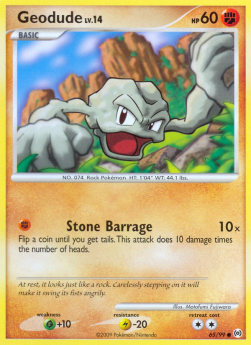 Geodude Lv.14⁣ - Arceus⁣ (Common)⁣ [65]