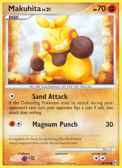 Makuhita Lv.21⁣ - Arceus⁣ (Common)⁣ [68]