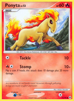 Ponyta Lv.13⁣ - Arceus⁣ (Common)⁣ [72]