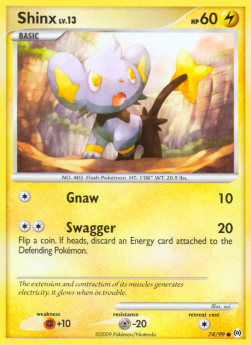 Shinx Lv.13⁣ - Arceus⁣ (Common)⁣ [74]