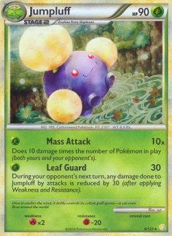 Jumpluff - HeartGold & SoulSilver (Holo Rare) [HS-6]