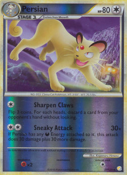 Persian - HeartGold & SoulSilver (Rare) [HS-27]