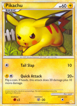 Pikachu - HS Trainer Kit (Common) [TK4-R2]