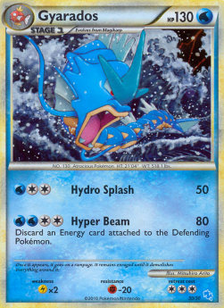 Gyarados⁣ - HS Trainer Kit⁣ (Holo Rare)⁣ [G30]