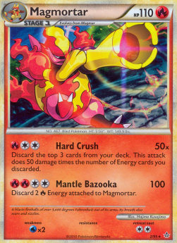 Magmortar⁣ - Unleashed⁣ (Holo Rare)⁣ [2]