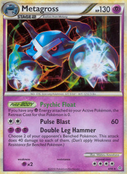 Metagross⁣ - Unleashed⁣ (Holo Rare)⁣ [4]
