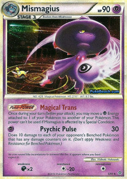 Mismagius⁣ - Unleashed⁣ (Holo Rare)⁣ [5]