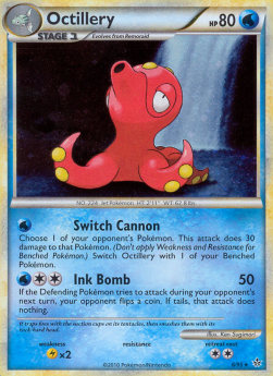 Octillery⁣ - Unleashed⁣ (Holo Rare)⁣ [6]