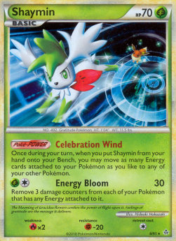 Shaymin⁣ - Unleashed⁣ (Holo Rare)⁣ [8]