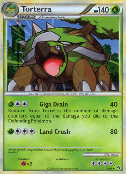 Torterra⁣ - Unleashed⁣ (Holo Rare)⁣ [10]