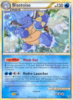 Blastoise⁣ - Unleashed⁣ (Rare)⁣ [13]