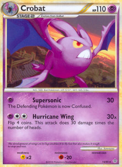 Crobat⁣ - Unleashed⁣ (Rare)⁣ [14]