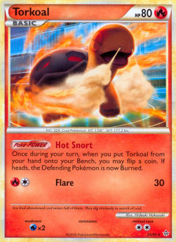 Torkoal⁣ - Unleashed⁣ (Rare)⁣ [25]