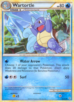 Wartortle⁣ - Unleashed⁣ (Uncommon)⁣ [42]
