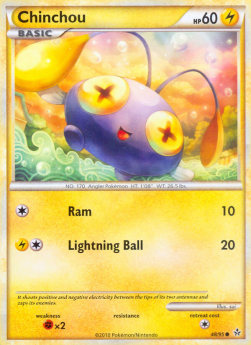 Chinchou⁣ - Unleashed⁣ (Common)⁣ [48]