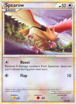 Spearow⁣ - Unleashed⁣ (Common)⁣ [62]